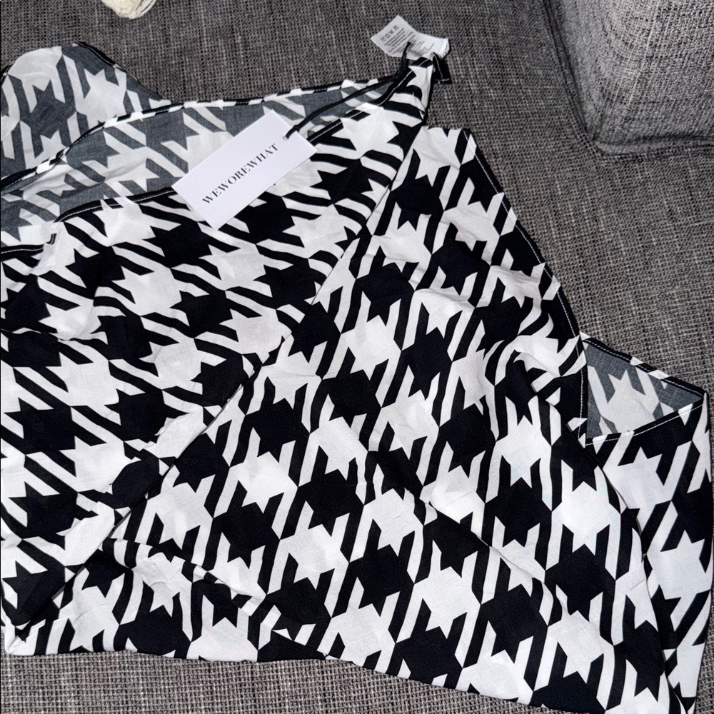 We Wore What Houndstooth Bandana